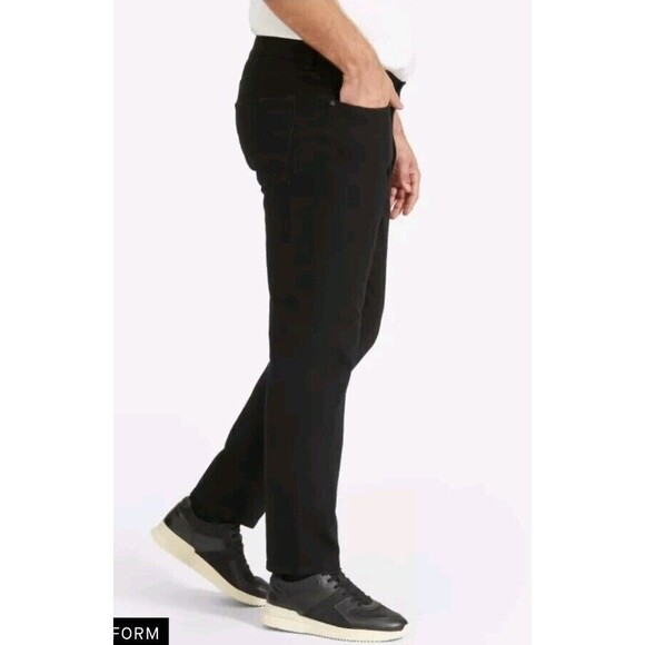 Everlane Size 30x32 The Athletic 4-Way Stretch Organic Jean | Uniform Black NWT - Picture 2 of 13